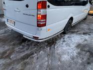 Mercedes Sprinter W906 2006–2018 Vinklede siderør bag baghjulet (2 stk., rustfrit stål) Ekstra lang foto 9