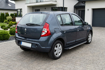 Dacia Sandero 2007–2013 Sidetrin Maya V1 (2 stk., aluminium) foto 1