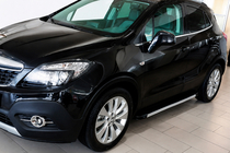 Opel Mokka 2012–2021 Sidetrin Maya V1 (2 stk., aluminium) foto 3