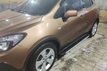 Opel Mokka 2012–2021 Sidetrin Maya V1 (2 stk., aluminium) foto 2