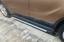 Opel Mokka 2012–2021 Sidetrin Maya V1 (2 stk., aluminium) foto 1