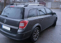 Opel Astra H 2004–2013 Tagrælinger i aluminium (Caravan, krom) foto 2