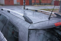 Opel Astra H 2004–2013 Tagrælinger i aluminium (Caravan, krom) foto 5