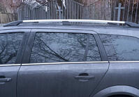 Opel Astra H 2004–2013 Tagrælinger i aluminium (Caravan, krom) foto 3