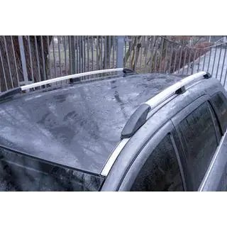 Tagrælinger i aluminium (Caravan, krom) foto 4