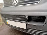 Volkswagen T5 Transporter 2003–2010 Nederste afdækning til kølergrill (fuld) Mat med isolering foto 1