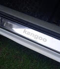 Renault Kangoo 1998–2008 Krom dørtrinslister Carmos V1 (rustfrit stål) foto 2