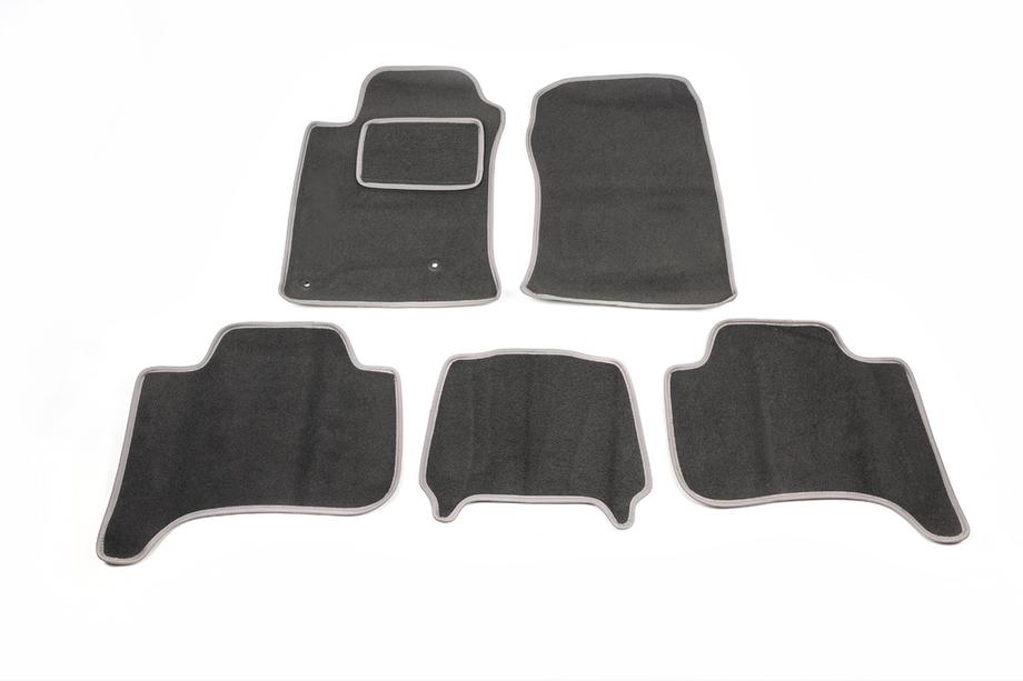 Toyota Land Cruiser Prado 120 2002–2009 Premium velourmåtter (5 stk.) Image