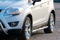 Ford Kuga 2008–2013 Siderør, lige (2 stk., rustfrit stål) foto 1