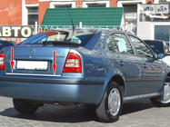 Skoda Octavia I Tour A4 1996–2010 Bagagerumskantliste (rustfrit stål) foto 2