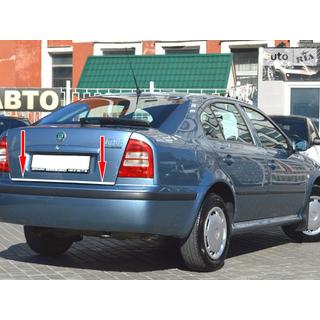 Bagagerumskantliste (rustfrit stål) Skoda Octavia I Tour A4 1996–2010 foto 2
