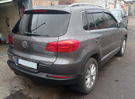 Volkswagen Tiguan 2007–2016 Bagagerumskantliste (rustfrit stål) foto 4