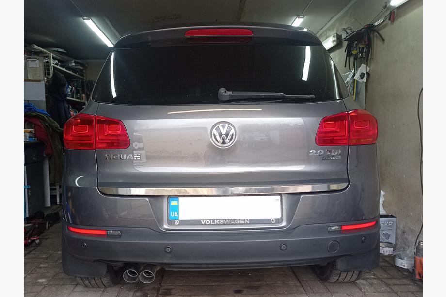 Volkswagen Tiguan 2007–2016 Bagagerumskantliste (rustfrit stål) Image