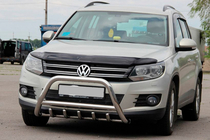 Volkswagen Tiguan 2007–2016 Kængurugitter WT003 (rustfrit stål) foto 3