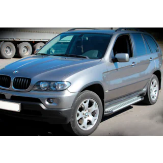 Sidetrin Allmond Grey (2 stk., aluminium) foto 2