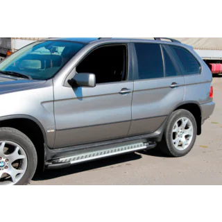 Sidetrin Allmond Grey (2 stk., aluminium) foto 3