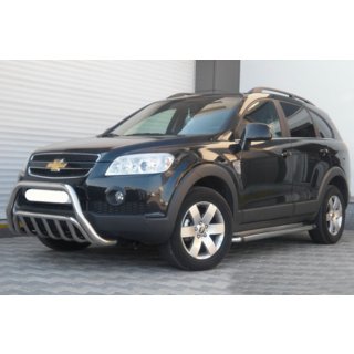 Frontbøjle WT002 (rustfri) Chevrolet Captiva 2006–2019 foto 2
