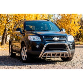 Frontbøjle WT002 (rustfri) Chevrolet Captiva 2006–2019 foto 1