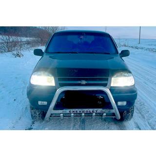 Kængurubøjle WT004 (rustfrit stål) Chevrolet Niva 1998–2020 foto 1
