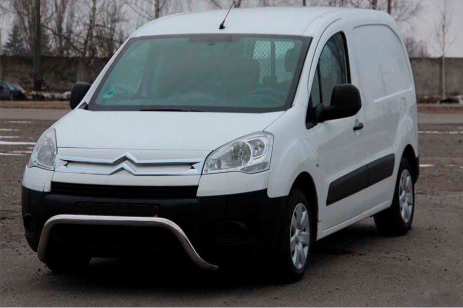 Peugeot Partner Tepee 2008–2018 Kængurugitter WT007 (rustfrit stål) Image