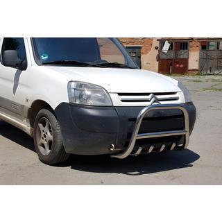 Bullbar WT003 (rustfrit stål) Peugeot Partner 1996–2008 foto 3