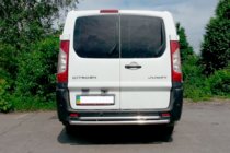 Peugeot Expert 2007–2016 Bageste beskyttelsesbøjle AK-002 – dobbelt (rustfrit stål) foto 2