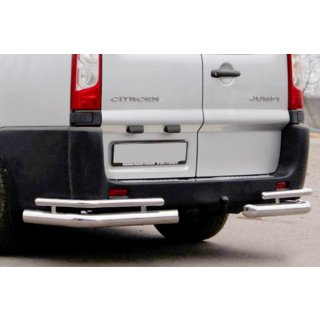 Bageste hjørnebøjler AK003-Double (2 stk., rustfrit stål) Fiat Scudo 2007–2015 foto 1