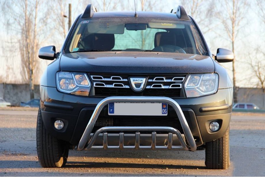 Renault Duster 2008–2017 Kængurugitter WT002 (rustfrit stål) Foto 3