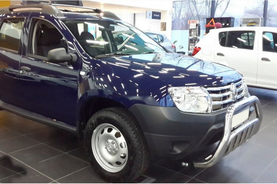 Renault Duster 2008–2017 Kængurugitter WT002 (rustfrit stål) Foto 6