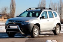 Dacia Duster 2008–2018 Frontbøjle WT022 (rustfrit stål) foto 2