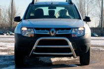 Dacia Duster 2008–2018 Frontbøjle WT022 (rustfrit stål) foto 1
