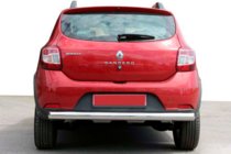 Dacia Sandero 2013–2020 Bagbøjle AK002 (rustfrit stål) foto 1