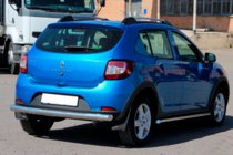 Dacia Sandero 2013–2020 Bagbøjle AK002 (rustfrit stål) foto 4