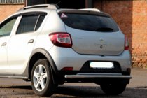 Dacia Sandero 2013–2020 Bagbøjle AK002 (rustfrit stål) foto 6