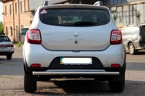 Dacia Sandero 2013–2020 Bagbøjle AK002 (rustfrit stål) foto 7