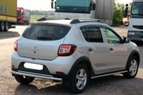 Dacia Sandero 2013–2020 Bagbøjle AK002 (rustfrit stål) foto 8