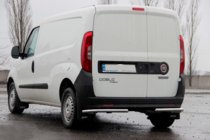 Fiat Doblo II 2010–2022 Bageste hjørnebeskyttere AK003 (rustfrit stål) foto 4