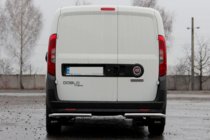 Fiat Doblo II 2010–2022 Bageste hjørnebeskyttere AK003 (rustfrit stål) foto 3