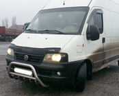 Fiat Ducato 1995–2006 Bullbar WT003 (rustfrit stål) foto 1