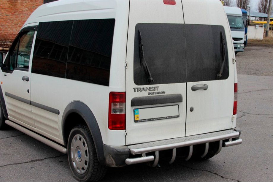 Ford Connect 2002–2006 Bageste bøjle AK-design (rustfrit stål) Image