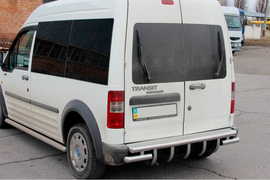 Ford Connect 2006–2009 Bageste bøjle AK-design (rustfrit stål) Image