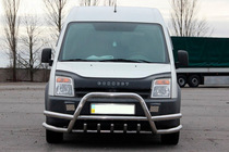 Ford Connect 2002–2006 Kængurubøjle med dobbeltrør WT004-Plus (rustfrit stål) foto 2