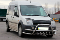 Ford Connect 2002–2006 Kængurubøjle med dobbeltrør WT004-Plus (rustfrit stål) foto 3