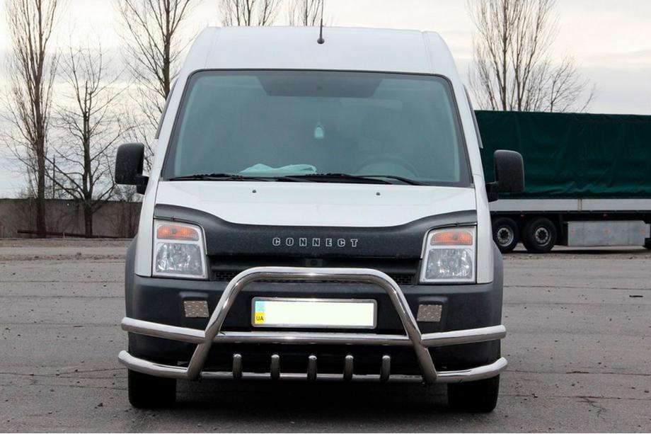 Ford Connect 2006–2009 Frontbøjle med dobbelte rør WT003-Plus-2 (rustfrit stål) Image