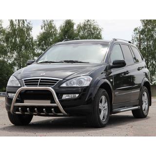 Kængurugitter WT003 (rustfrit stål) SsangYong Action 2005–2018 foto 3
