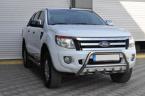 Ford Ranger 2011–2022 Frontbeskyttelse WT003 (rustfrit stål) foto 3