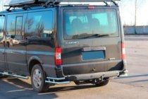 Ford Transit 2000–2014 Baghjørnebeskyttere AK003-Double (rustfri) foto 3