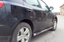 Geely Emgrand X7 2011– Siderør (2 stk., rustfrit stål) foto 3