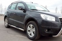 Geely Emgrand X7 2011– Siderør (2 stk., rustfrit stål) foto 4