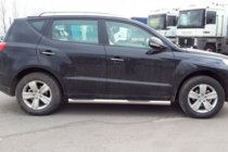 Geely Emgrand X7 2011– Siderør (2 stk., rustfrit stål) foto 2